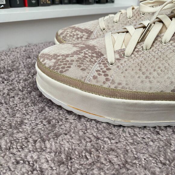 DR. SCHOLL'S Tan Snake Leather Upper Print Sneaker Size 11 - Picture 13 of 13